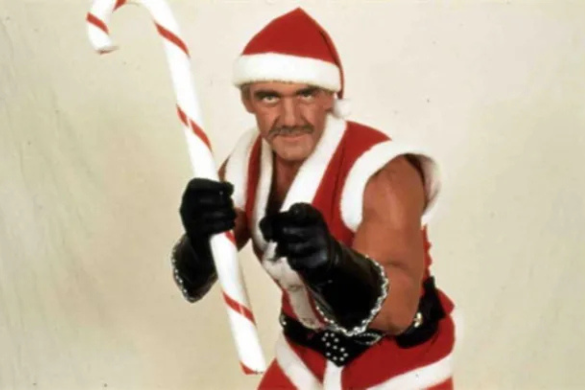 santa with muscles santa with muscles