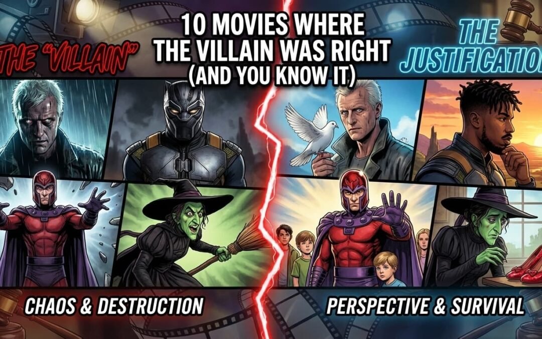 9 Movie Villains Who Were Right (And You Know It)